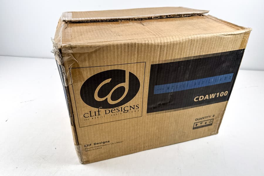 2 Subwoofer Clif Designs CDAW100